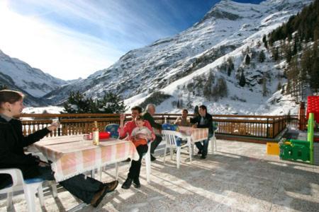 Hotel Garni Les Bouquetins Zinal Buitenkant foto