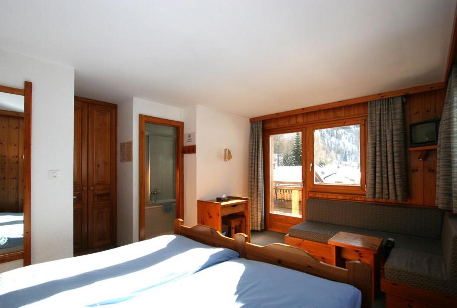 Hotel Garni Les Bouquetins Zinal Buitenkant foto