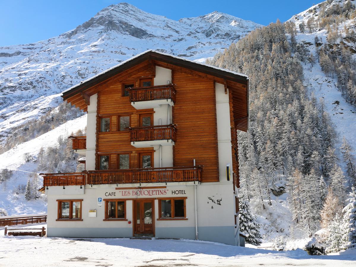 Hotel Garni Les Bouquetins Zinal Buitenkant foto