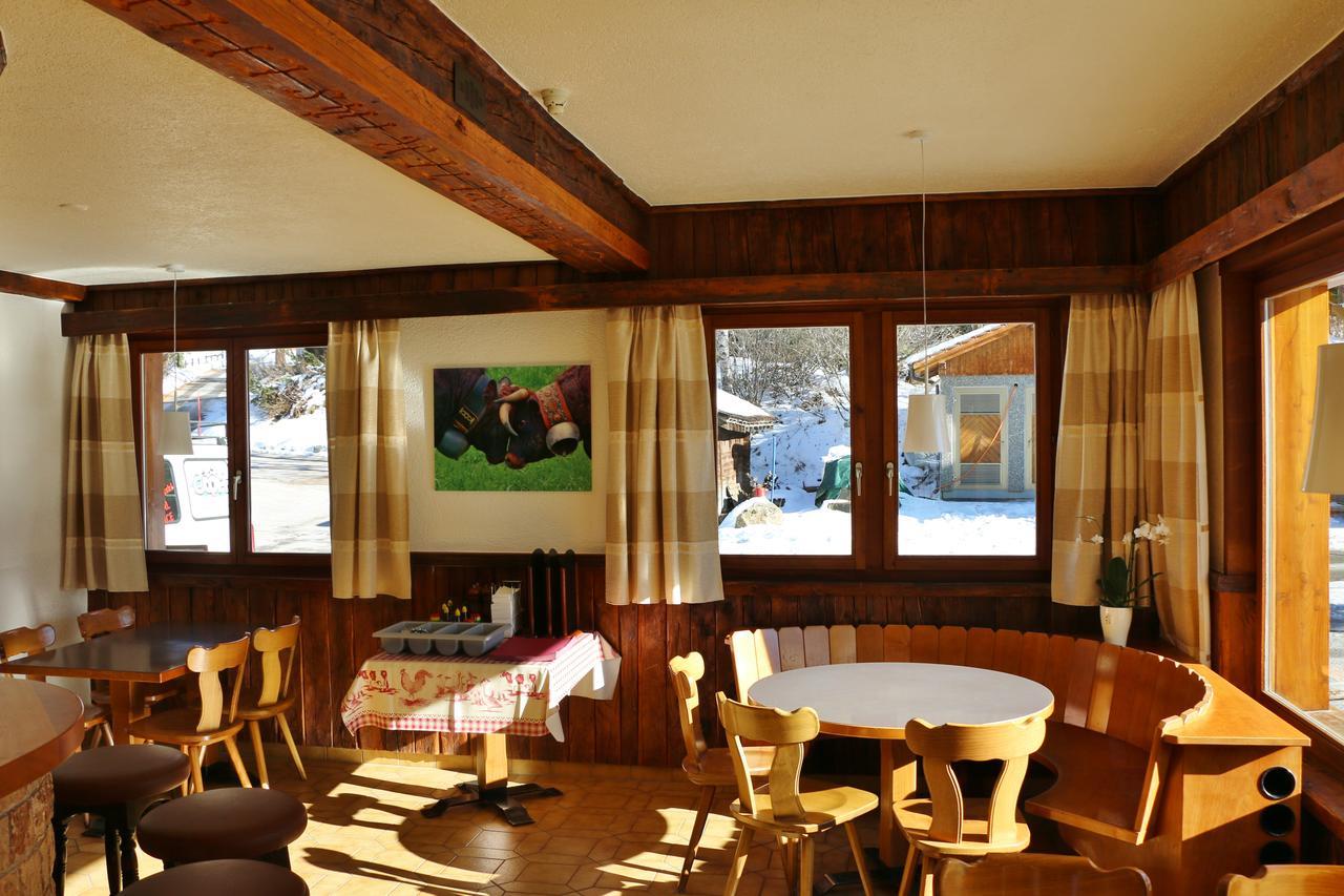 Hotel Garni Les Bouquetins Zinal Buitenkant foto