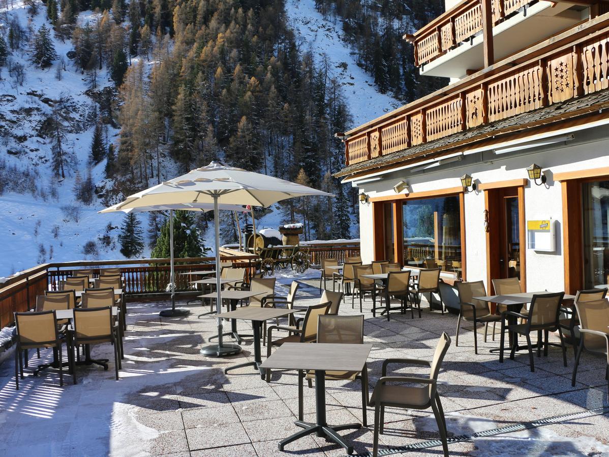 Hotel Garni Les Bouquetins Zinal Buitenkant foto