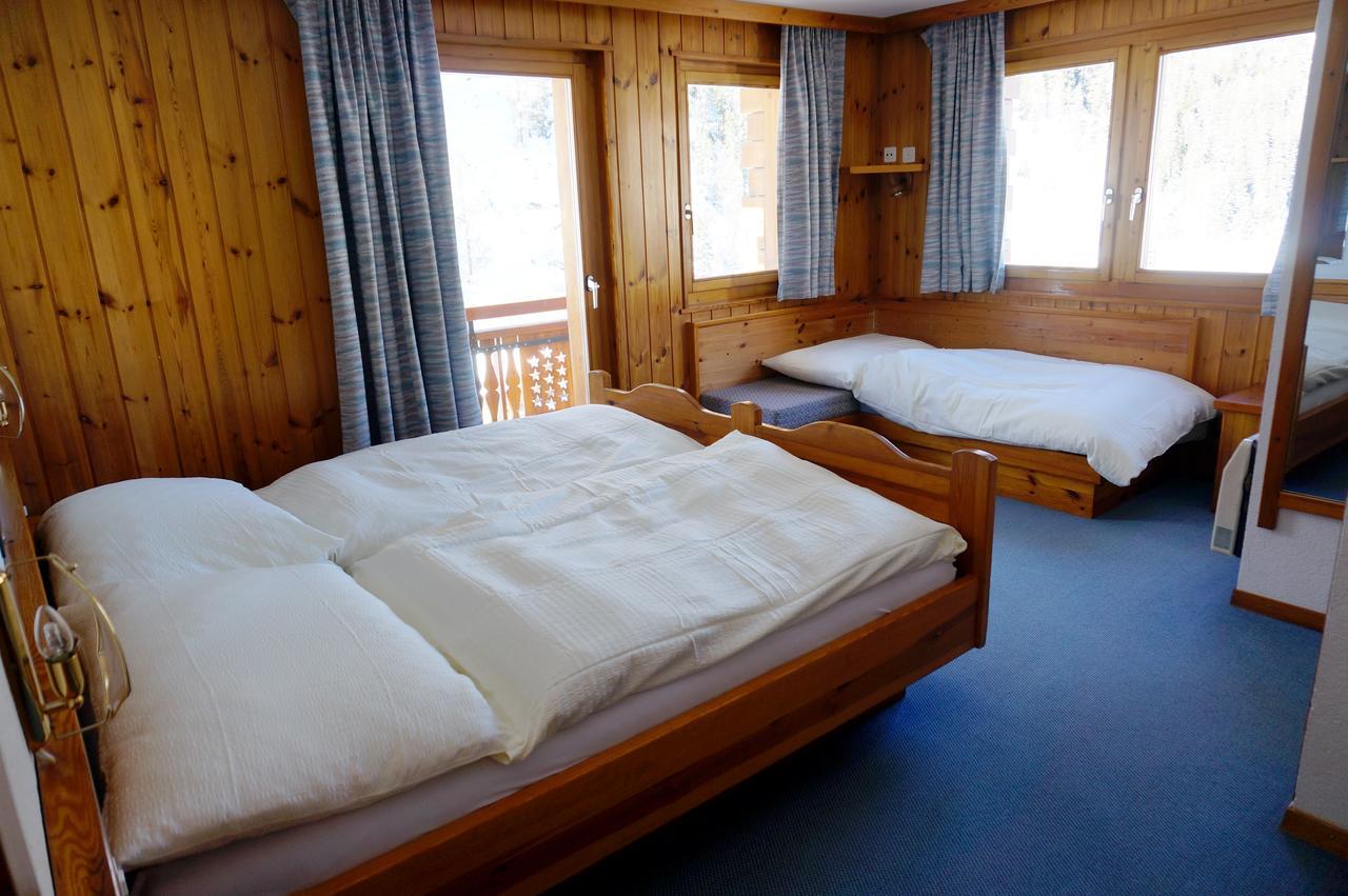 Hotel Garni Les Bouquetins Zinal Buitenkant foto