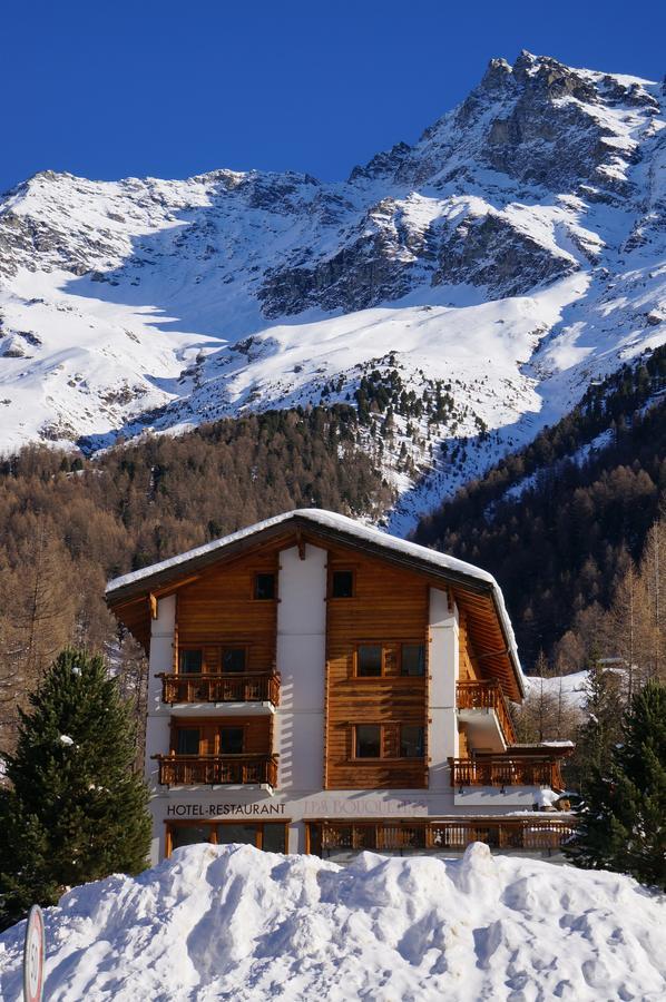 Hotel Garni Les Bouquetins Zinal Buitenkant foto
