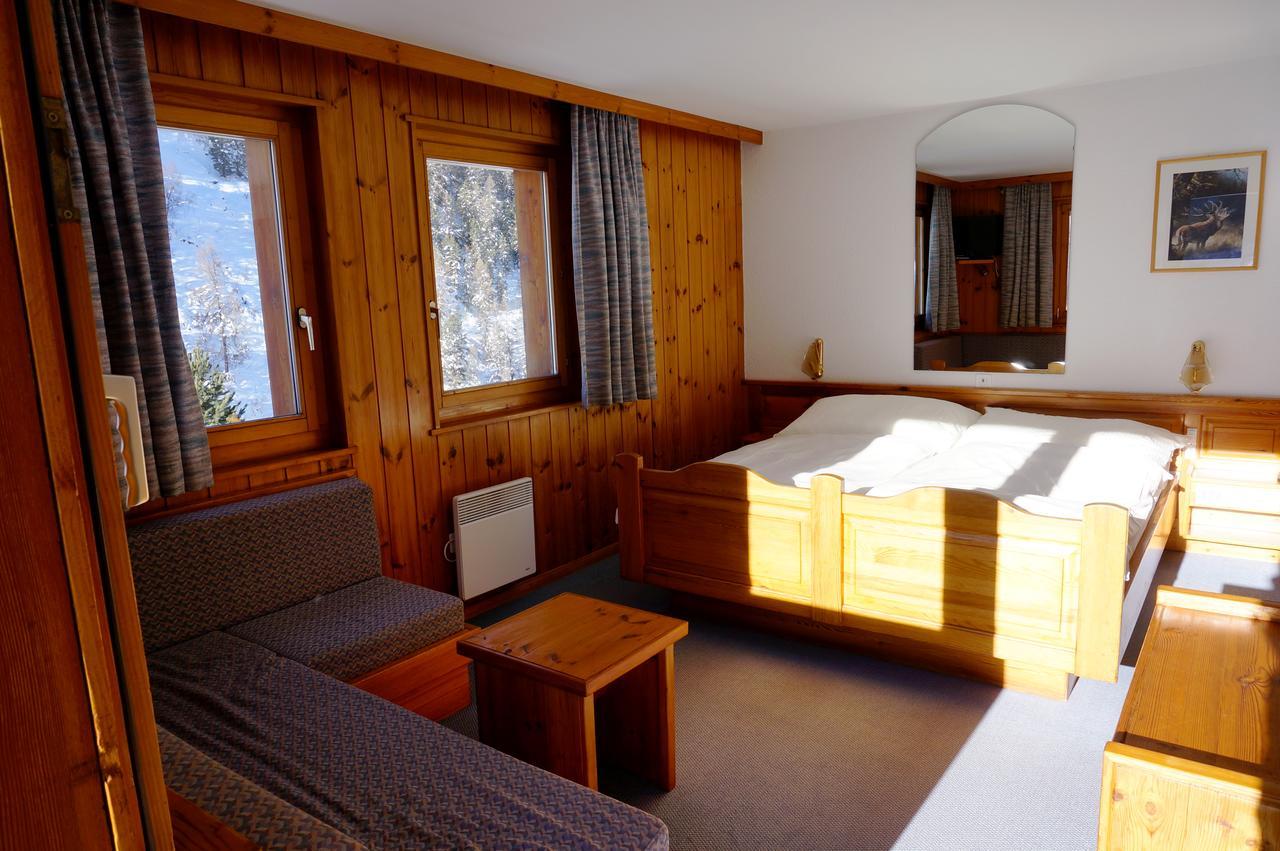 Hotel Garni Les Bouquetins Zinal Buitenkant foto