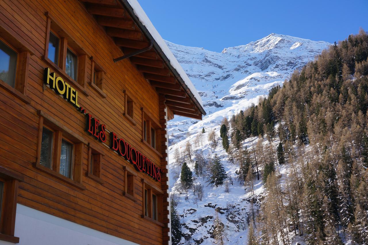 Hotel Garni Les Bouquetins Zinal Buitenkant foto