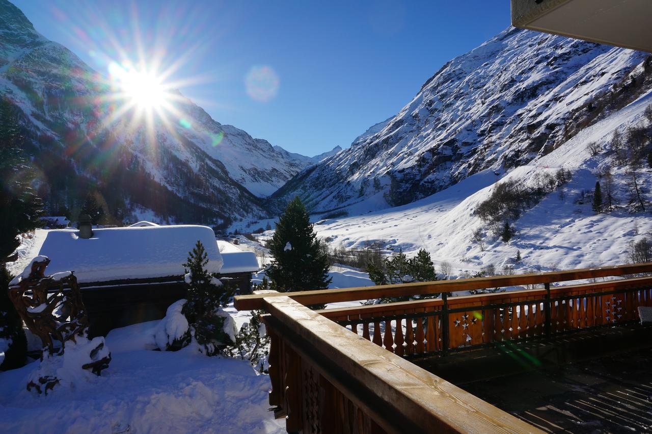 Hotel Garni Les Bouquetins Zinal Buitenkant foto
