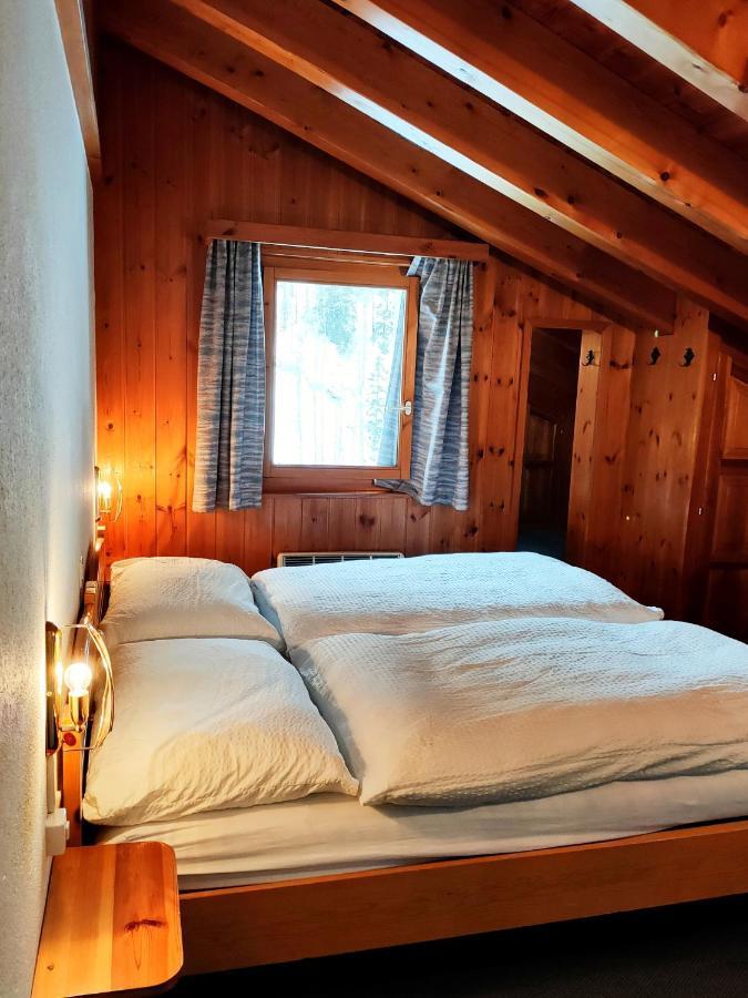 Hotel Garni Les Bouquetins Zinal Buitenkant foto