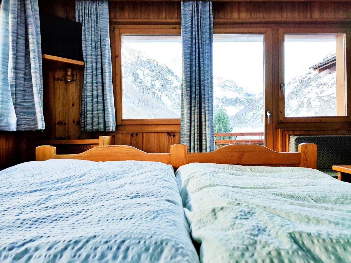Hotel Garni Les Bouquetins Zinal Buitenkant foto